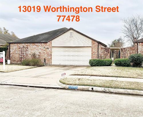 13019 Worthington Street, Sugar Land, TX, 77478 | Card Image