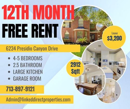 6234 Presidio Canyon Dr, Katy, TX, 77450-8756 | Card Image