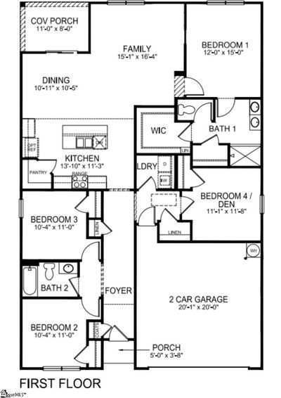 933 Pineland Drive, House other with 4 bedrooms, 2 bathrooms and 2 parking in Woodruff SC | Image 2