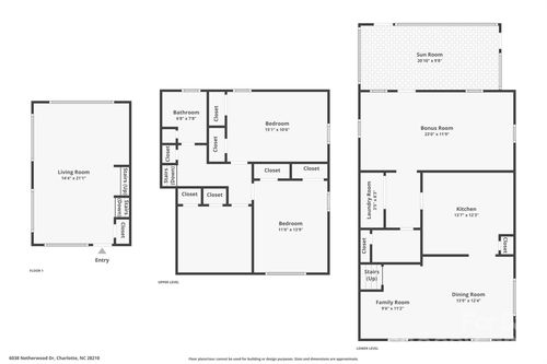 6038 Netherwood Dr, Charlotte, NC, 28210-4121 | Card Image