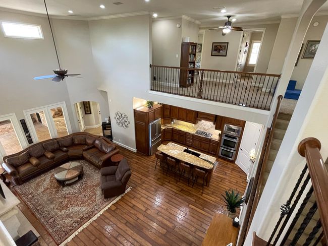 Family room and kitchen viewed from 2nd floor | Image 12