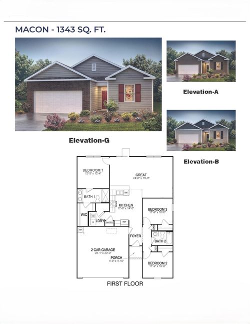 2162 Pierett Circle, Woodruff, SC, 29388 | Card Image