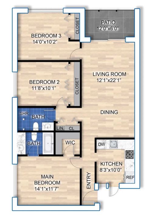 a1-1206 Bahama Bend, Coconut Creek, FL, 33066 | Card Image