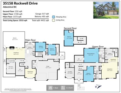 35158 Rockwell Dr, House other with 5 bedrooms, 3 bathrooms and 8 parking in Abbotsford BC | Image 3