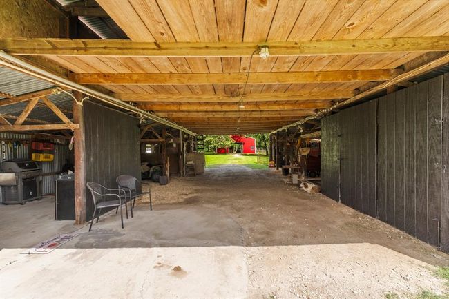 Inside the front white barn. | Image 36