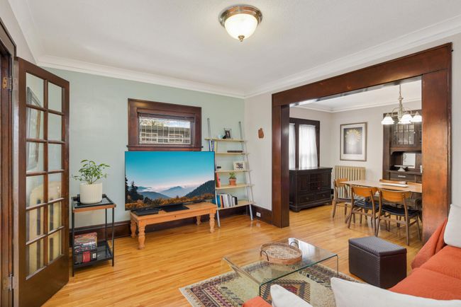 The original leaded window is a lovely focal point in the main living space. | Image 7