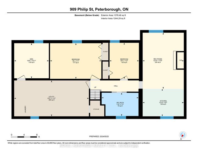 909 Philip St, House other with 4 bedrooms, 3 bathrooms and 3 parking in Peterborough ON | Image 38