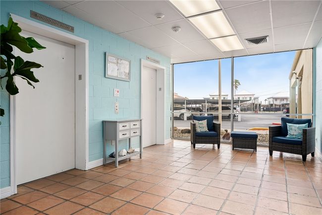 Elevator lobby looking toward parking lot | Image 4