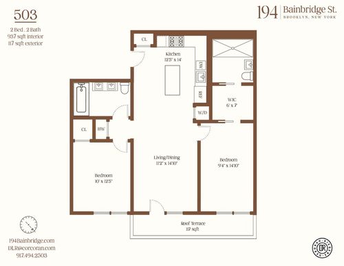 503-194 Bainbridge St, Brooklyn, NY, 11233-1802 | Card Image