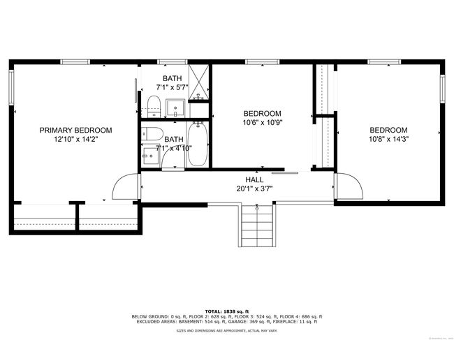 6 Greenmeadow Dr, House other with 3 bedrooms, 3 bathrooms and null parking in Bloomfield CT | Image 15