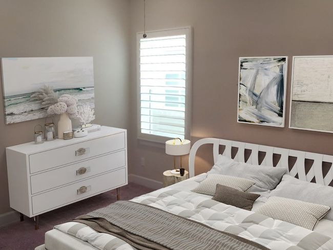 Carpeted bedroom with baseboards | Image 33