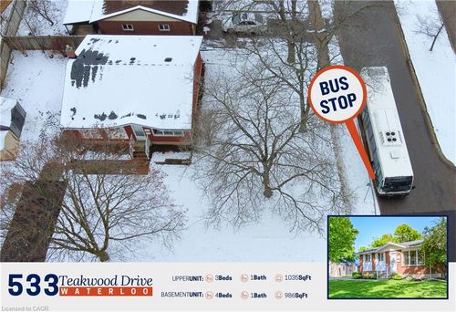 553 Teakwood Dr, Waterloo, ON, N2L4L5 | Card Image