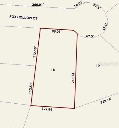 Lot 18 Fox Hollow Court, Home with 0 bedrooms, 0 bathrooms and null parking in Hampton FL | Image 3