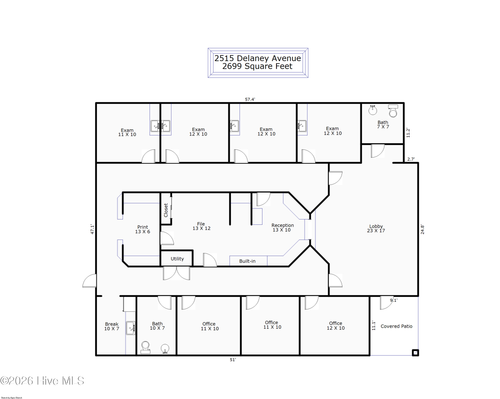 2515 Delaney Ave, Wilmington, NC, 28403-6003 | Card Image
