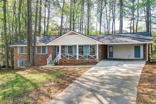 3553 Sandy Woods Ln, Stone Mountain, GA, 30083-4048 | Card Image
