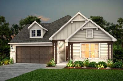 Pulte Homes, Arlington elevation M, rendering | Image 1