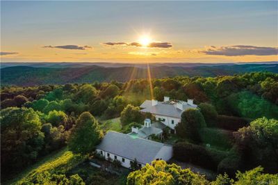 View of aerial view at dusk | Image 1