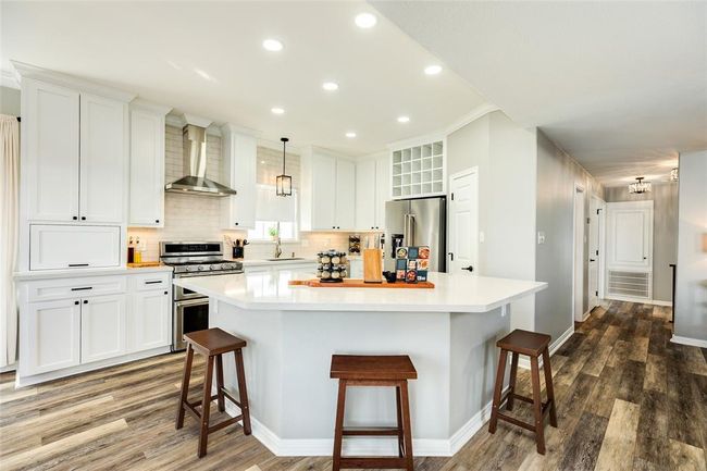 New upper kitchen cabinets installed that go to the ceiling | Image 12