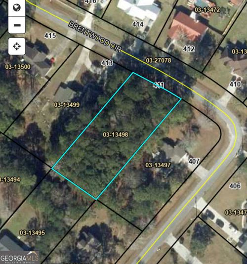 411 Brentwood Cir, Brunswick, GA, 31523-9612 | Card Image