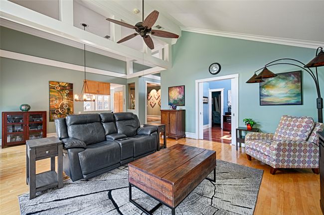 Another view of the family room. | Image 20