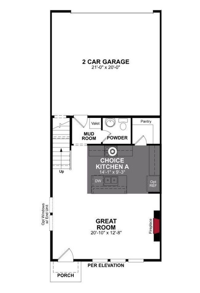 Beazer Homes Plano Gateway Watercolor Floorplan | Image 9