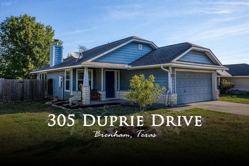 305 Duprie Dr, Brenham, TX, 77833-4676 | Card Image