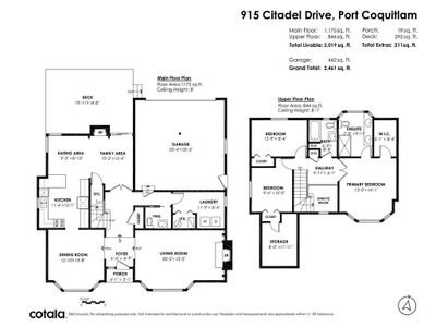 915 Citadel Dr, House other with 4 bedrooms, 2 bathrooms and 4 parking in Port Coquitlam BC | Image 2