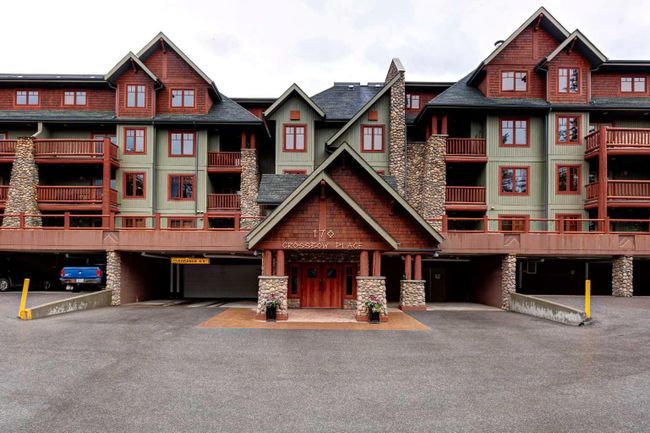 201 - 170 Crossbow Place, Home with 2 bedrooms, 2 bathrooms and 1 parking in Canmore AB | Image 1