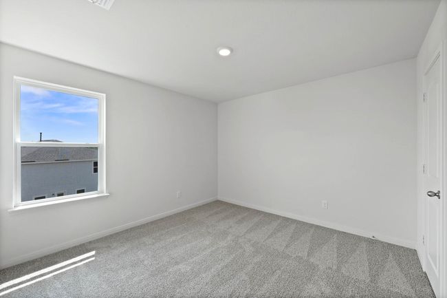 Carpeted empty room with baseboards | Image 7