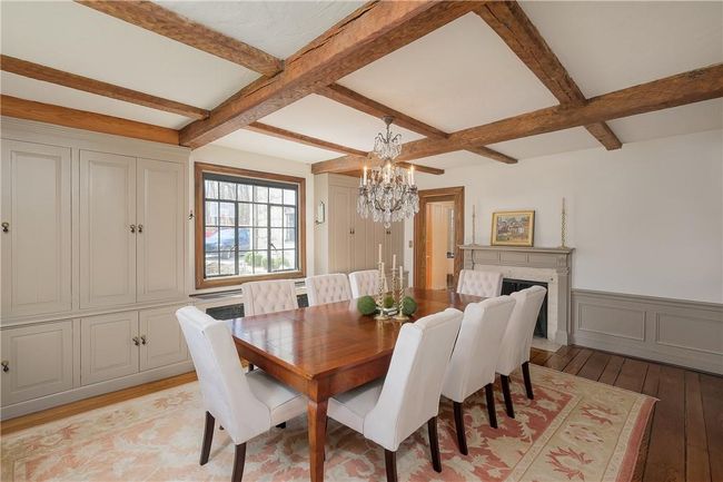 Formal dining room, fireplace | Image 13