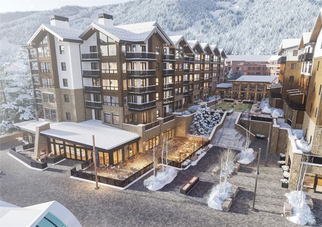Rendering of the West Tower, Kindred Courtyard, and the Gondola Plaza | Image 36