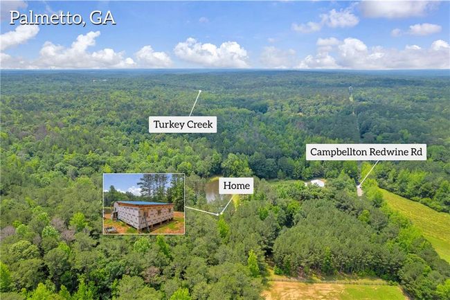 6160 Campbellton Redwine Rd, House other with 2 bedrooms, 1 bathrooms and null parking in Chattahoochee Hills GA | Image 10