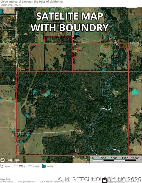 6283 Chickasaw Road, Colbert, OK, 74733 | Card Image