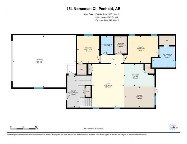 154 Norseman Close, House other with 4 bedrooms, 3 bathrooms and 4 parking in Penhold AB | Image 36