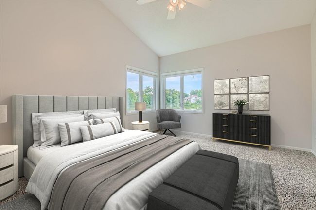 Primary Bedroom with Pond Views! | Image 15