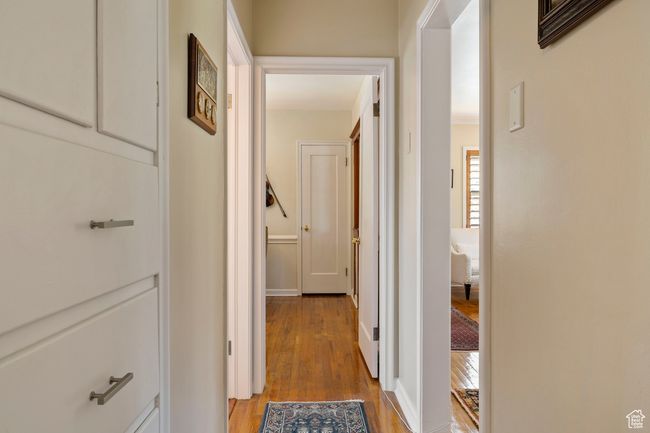 Corridor with light wood finished floors | Image 14