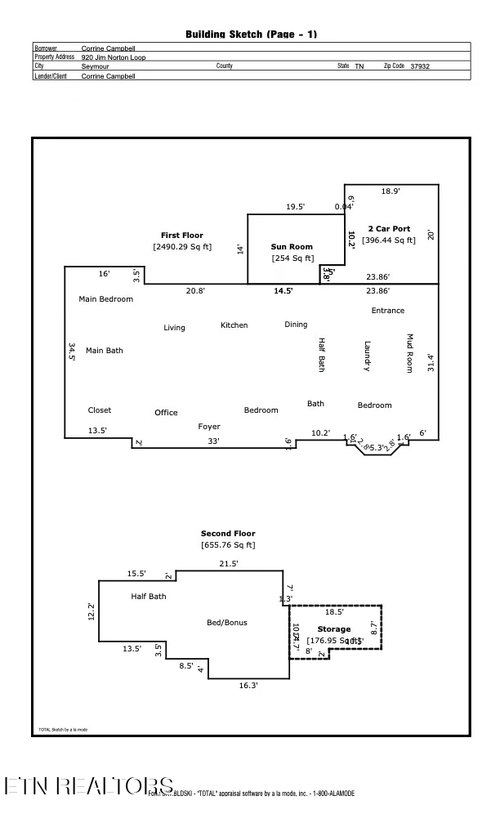 920 Jim Norton Loop, Seymour, TN, 37865-3534 | Card Image