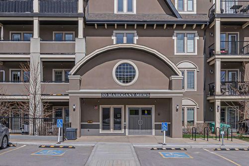 413 - 20 Mahogany Mews Se, Home with 2 bedrooms, 1 bathrooms and 1 parking in Calgary AB | Card Image