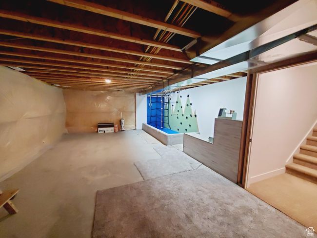 Finished basement with stairs | Image 33