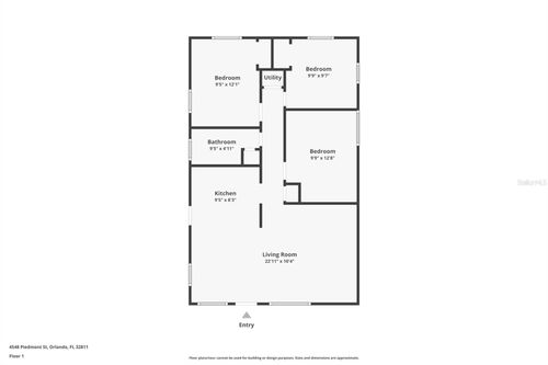 4548 Piedmont St, ORLANDO, FL, 32811-4527 | Card Image