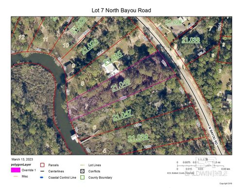 Lot #7 North Bayou Road, Lillian, AL, 36549 | Card Image