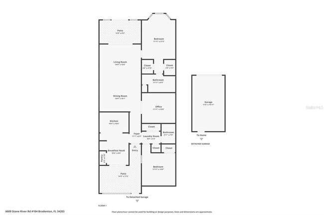 Full floorplan including garage | Image 46