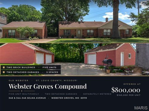 340 Selma Ave, Webster Groves, MO, 63119-3143 | Card Image