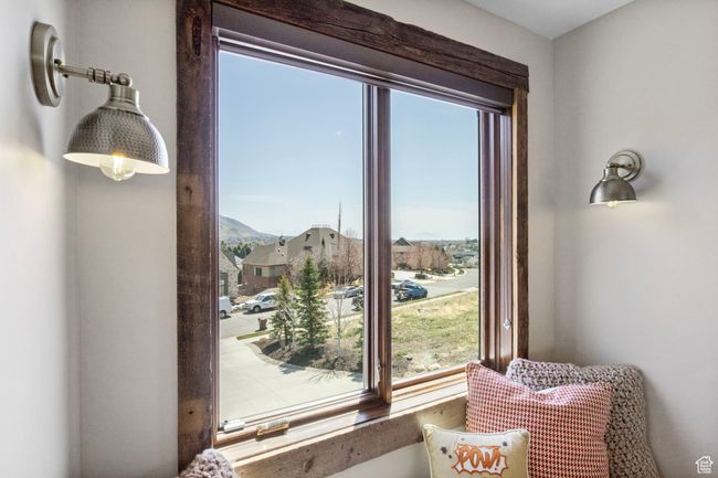 Living area with a mountain view | Image 57