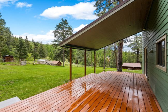 Looking at the backyard from the deck | Image 31
