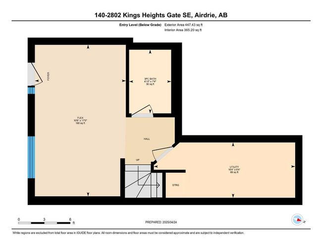 140 - 2802 Kings Heights Gate Se, Townhouse with 3 bedrooms, 4 bathrooms and 2 parking in Airdrie AB | Image 33
