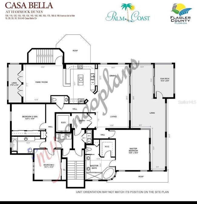 UNIT-902 - 20 Casa Bella Cir, Condo with 3 bedrooms, 3 bathrooms and null parking in PALM COAST FL | Image 63