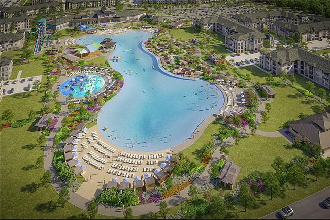 Aerial view of a nearby body of water | Image 5