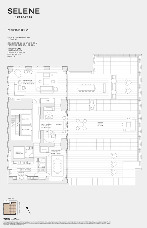 10a-100 E 53rd St, New York, NY, 10022-6183 | Card Image