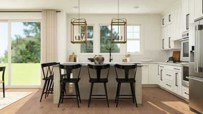 (Virtual rendering, actual homes finishes will vary) The stunning kitchen is the perfect spot for hosting friends and family! | Image 2